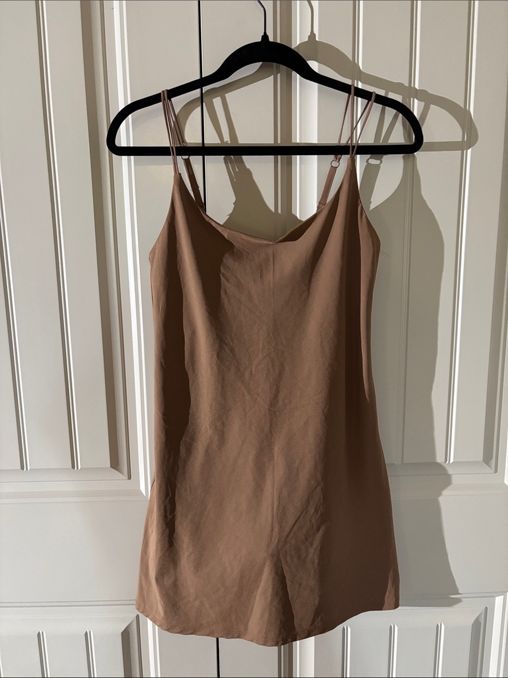 Abercrombie & Fitch Brown Mini Slip Dress